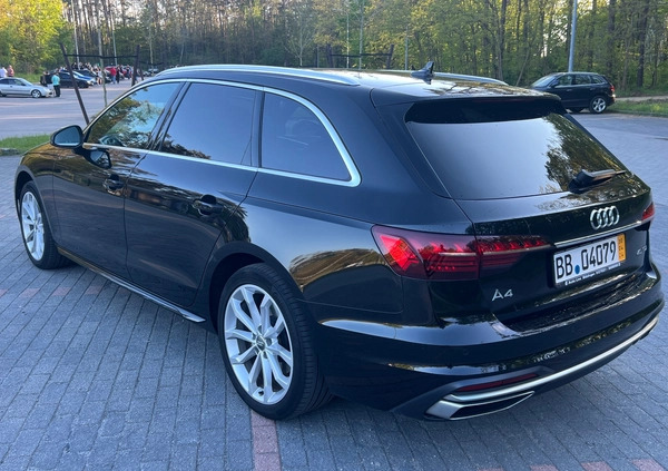 Audi A4 cena 139900 przebieg: 122900, rok produkcji 2020 z Góra małe 781